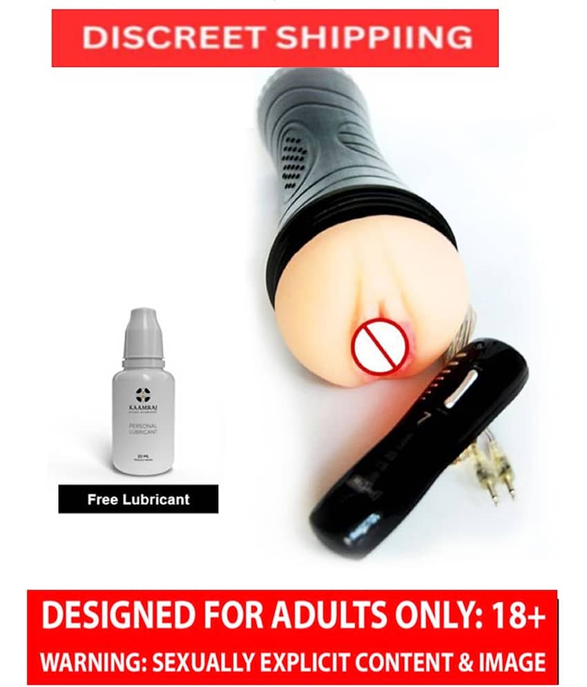 KNIGHTRIDERS Flashlight Pocket Pussy inch Soft & Real Pussy Sex toy For men + Black Egg Vibrator with remote view 2