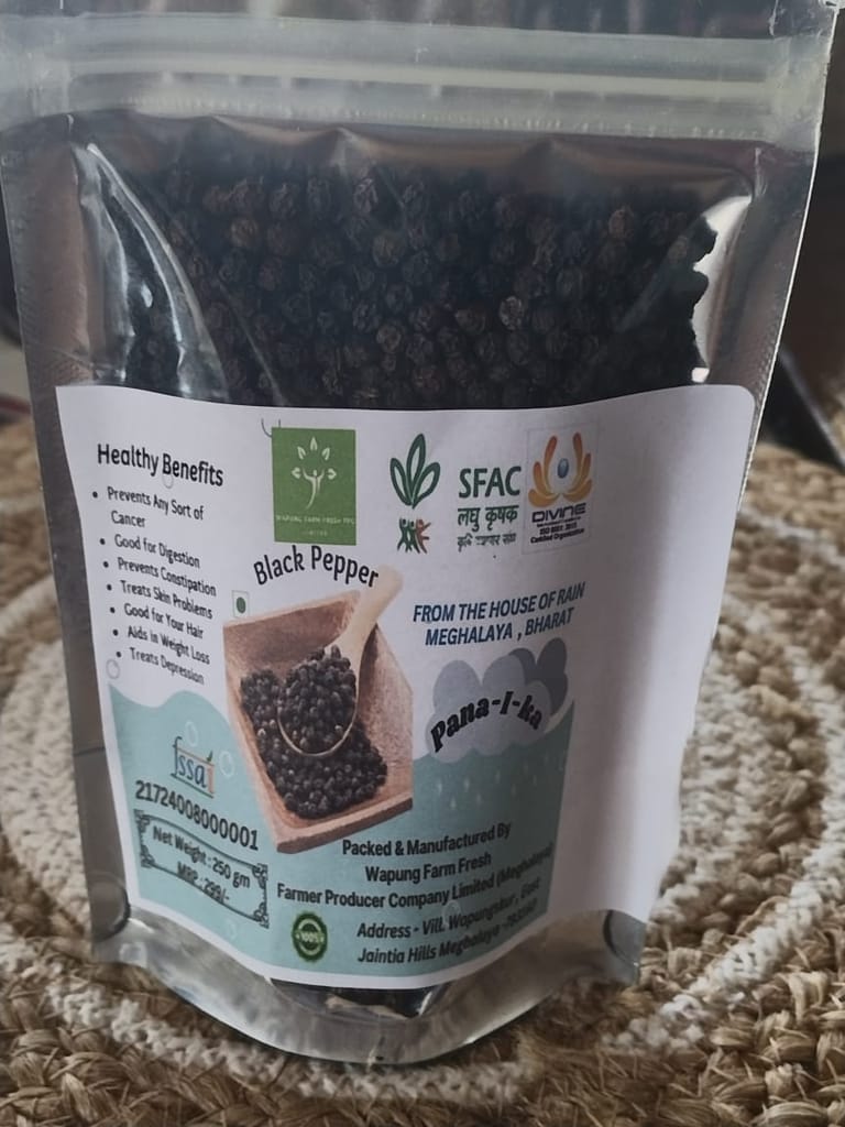 Organic Black Pepper (From East Jaintia Hills) view 2