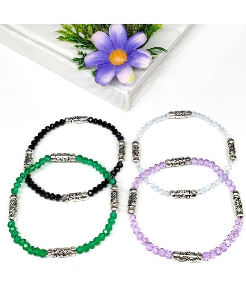 DAIVYA WELLNESS - Multicolor Bracelet ( Pack of 4 ) view 2