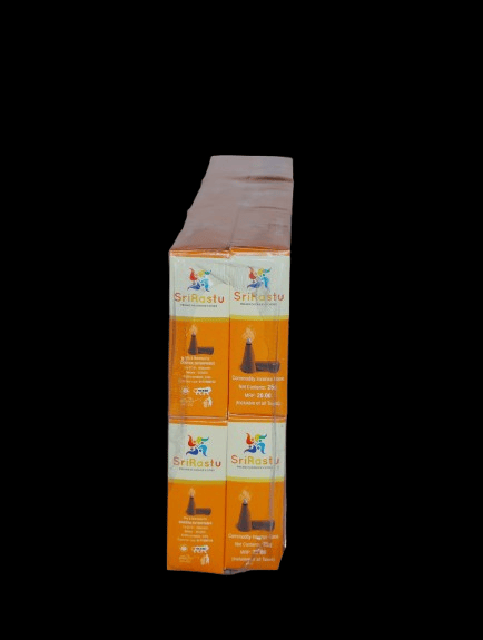 NLR RURAL KESAR CHANDAN DHOOP CONES view 2