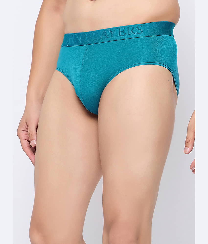 John Players Pack of 1 Modal Briefs For Men's ( Purple ) view 2