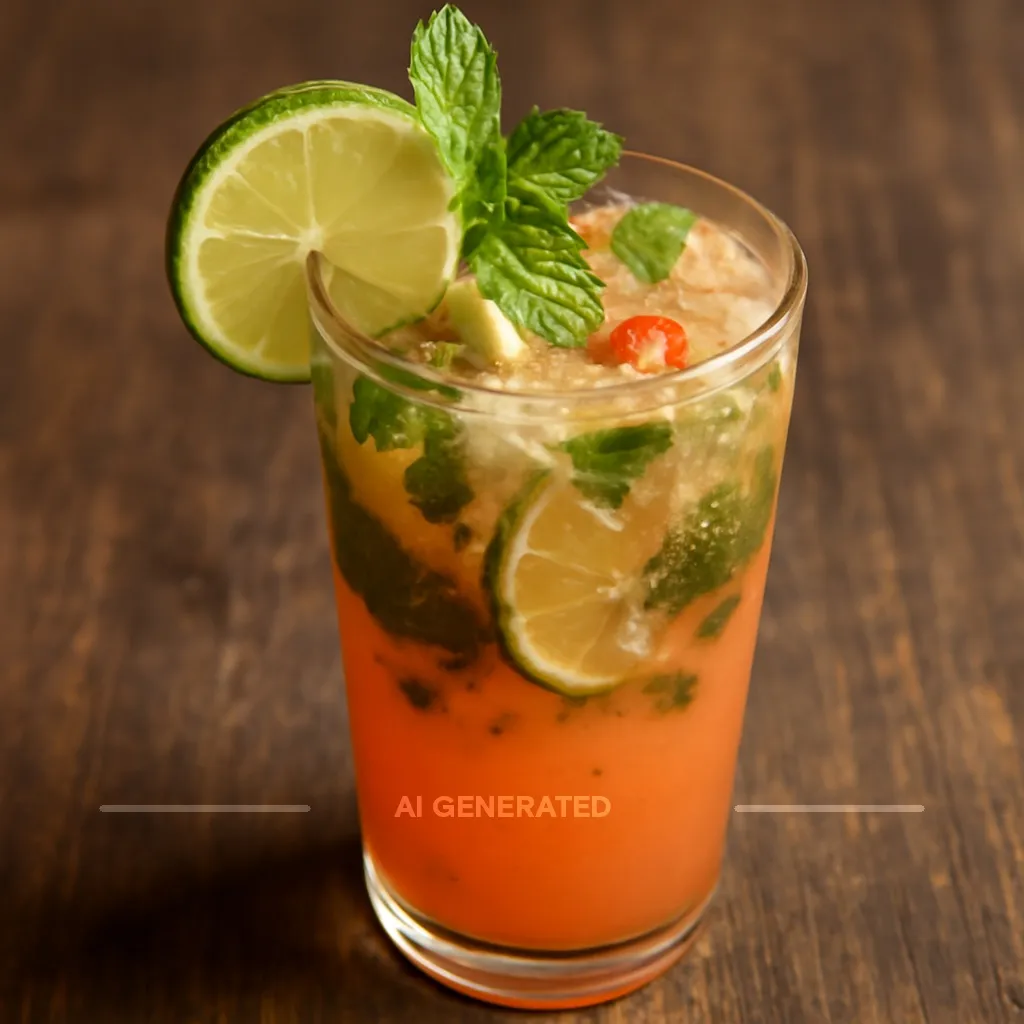 Spicy Guava Mojito