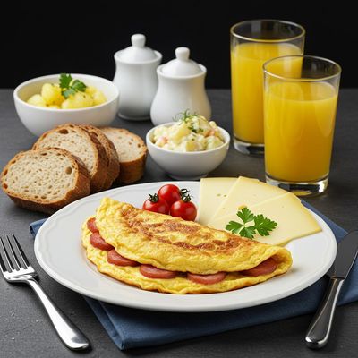 German Omelette Breakfast