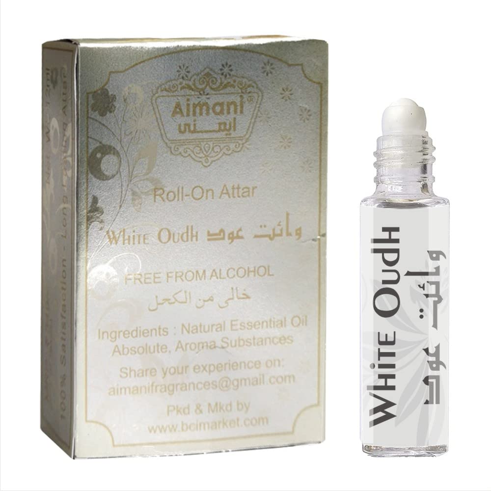 Aimani White Oudh Musk Tahara Thick & Creamy Body Musk 6ml Attar view 2