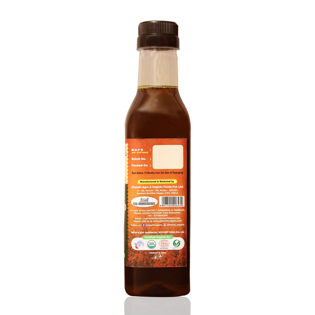 ELworld Agro & Organic Cold Pressed Virgin Mustard Oil 500 ml view 2