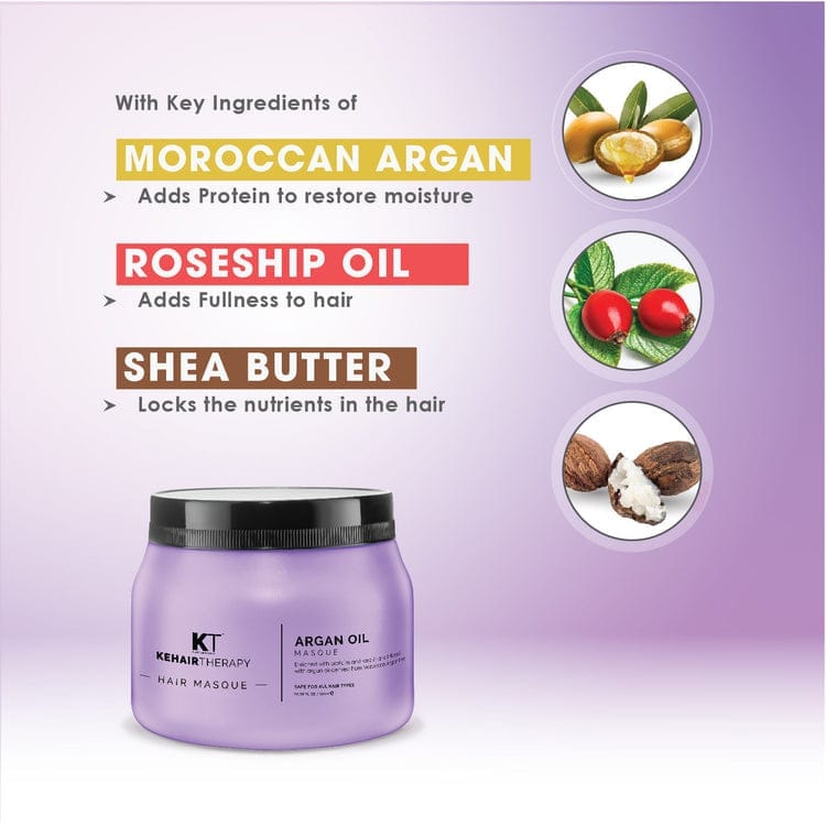 Extreme Fiber BTX Hair Masque | For Intense Hair Regeneration, Repair & Strength | Sulfate-Free, Paraben-Free | 500ml view 2