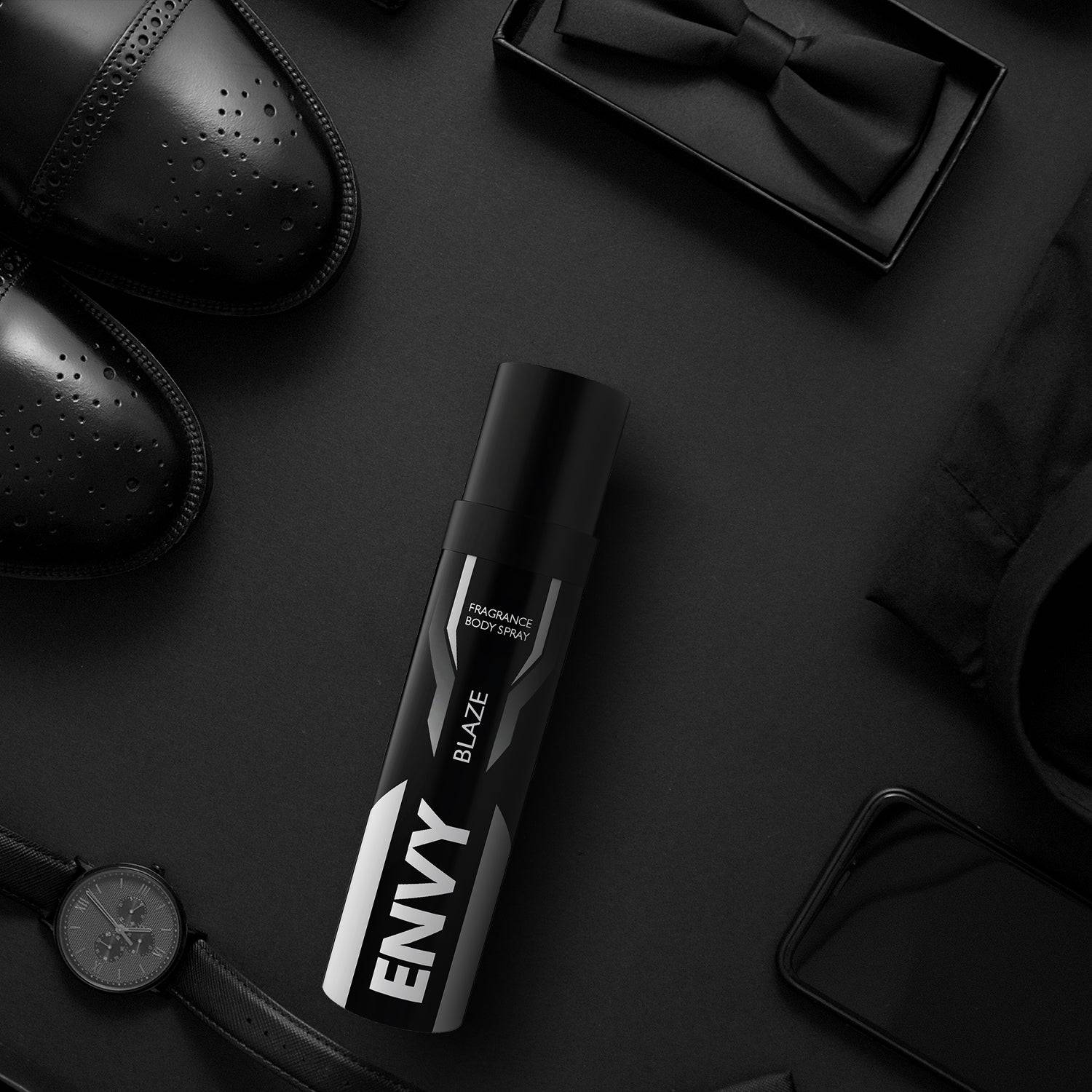 ENVY Pack of 4 Blaze Nano Deodorant For Men - 30ml Each view 2