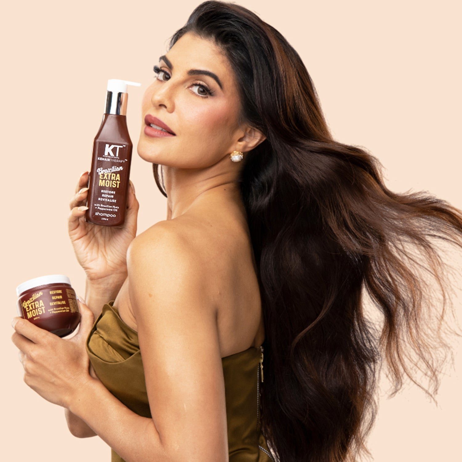 KT Professional Brazilian Extra Moist Hair Masque, Best for Dry & Damaged Hair - 250ml Each view 2