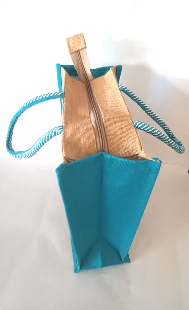 Butterfly Jute Tote Bag view 2