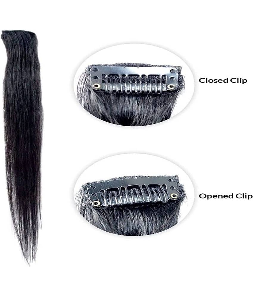 Growth - Black Clip In Hair Extension view 2