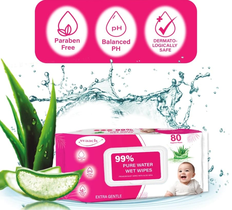 Wet Wipes 80 pulls pack of 4 with lid view 2