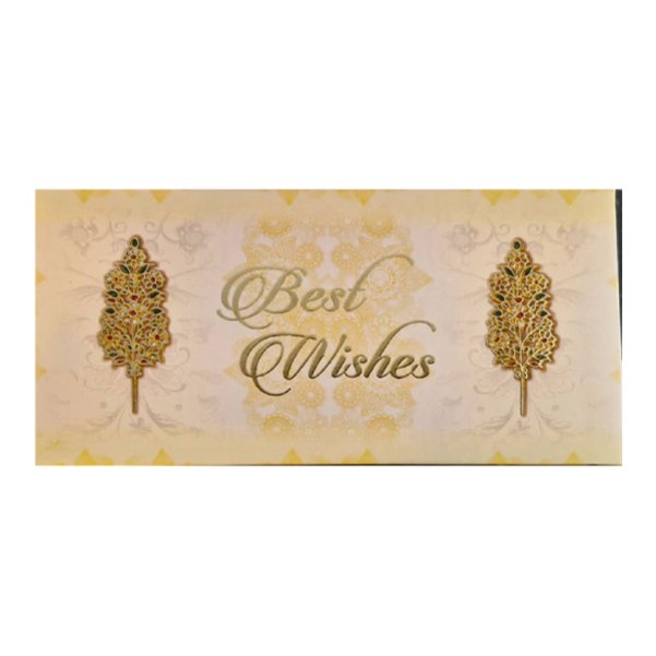 Golden Blessings Money Envelope Cover