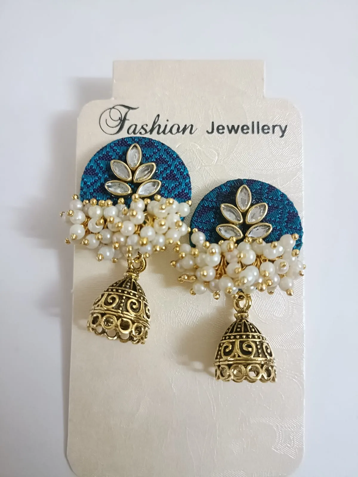 Fabric earings