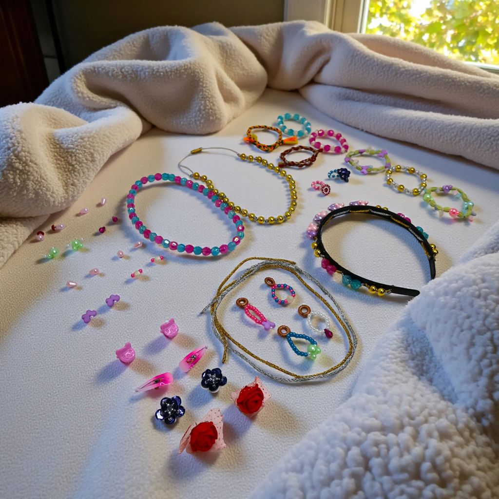 DIY Jewelry and Bracelet Making Kit – Create Your Own Bracelets, Necklaces and Accessories Creative Craft Set view 2
