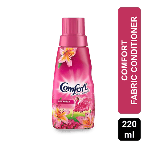Comfort Fabric Conditioner - Lily Fresh, 220 ml Bottle view 2