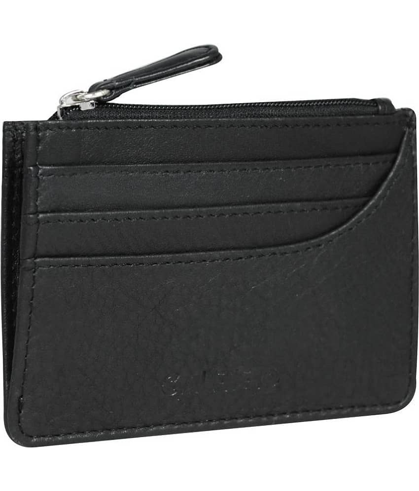 Calfnero Genuine Leather Card Case wallet view 2