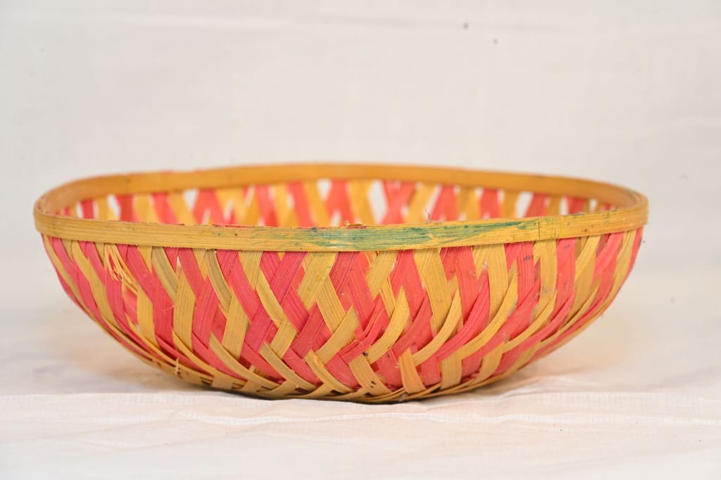 Handwoven Wicker Basket view 2