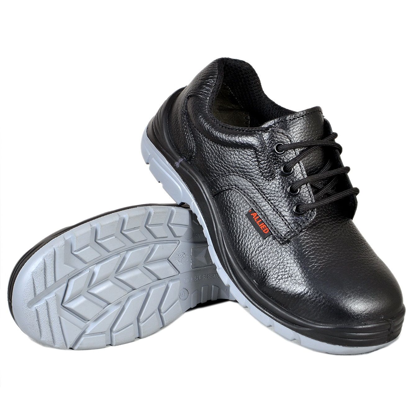 ALLIED HOUSTON LEATHER SEAFTY SHOE 6 view 2