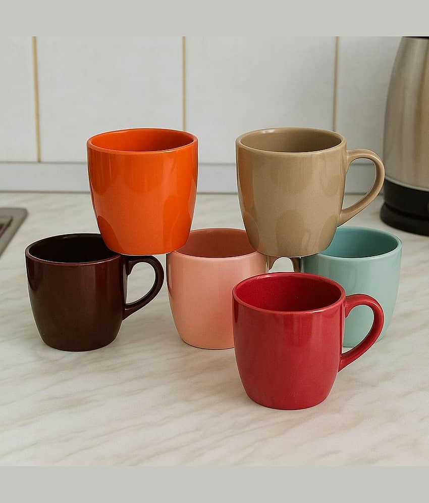 Love Unlimited Solid Bone China Tea Cup 150 ml ( Pack of 6 ) view 2