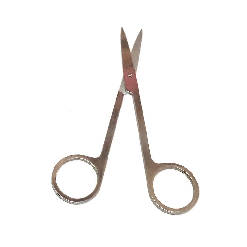 Nawani StainlessSteel Small Eyebrow Nose Hair Scissors, Size - 4.5 Inch view 2