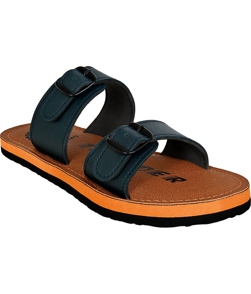 Cozy Wear Brown Men's Thong Flip Flop view 2