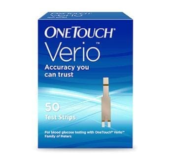 One touch Verio flex Strips Delica plus lancets view 2
