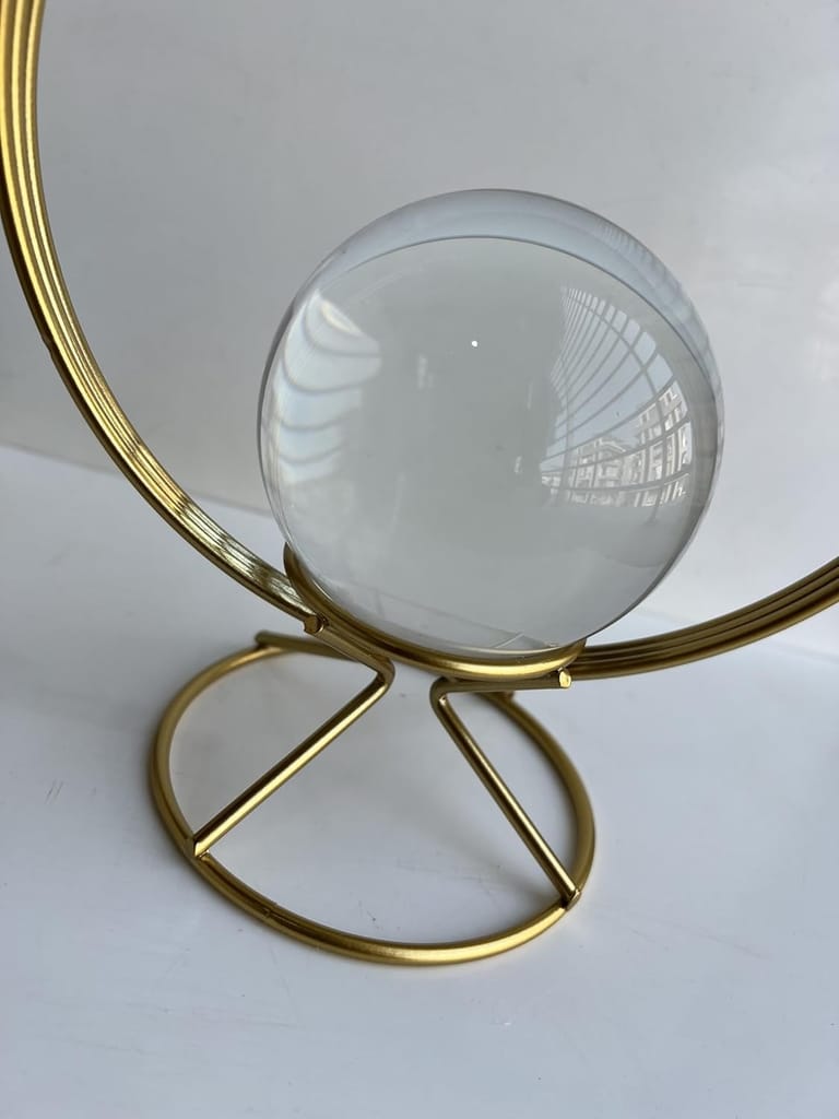 The Natural Art and Craft - Leaf Ornaments Desktop Ornament Decorative Showpiece Statue for Home Decor Living Room Bedroom Wall Shelf Office Table Top Decoration Item (Semi Circle) view 2
