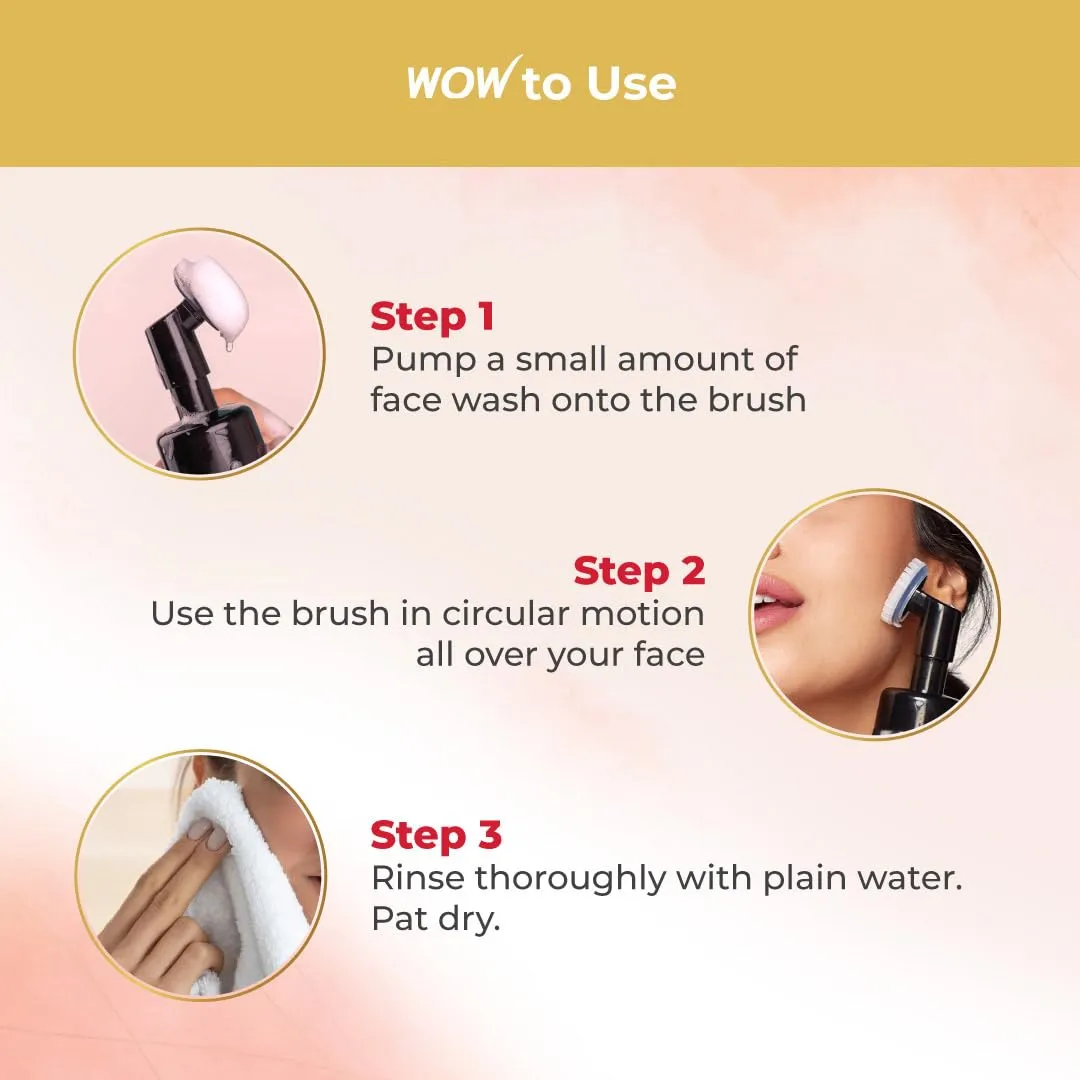 WOW Skin Science Apple Cider Vinegar Foaming Face Wash 150 ML view 2