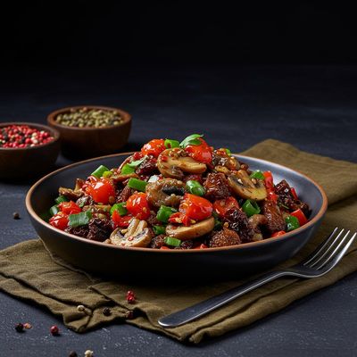 Mushroom Pepper Dry