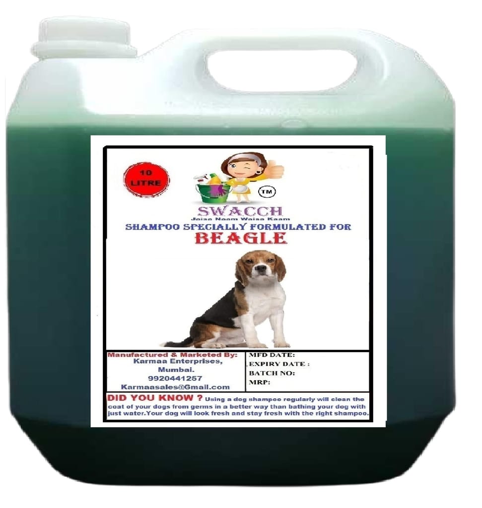 Swacch Shampoo Specially Formulated for Beagle (10 Litre) Neem Alovera view 2