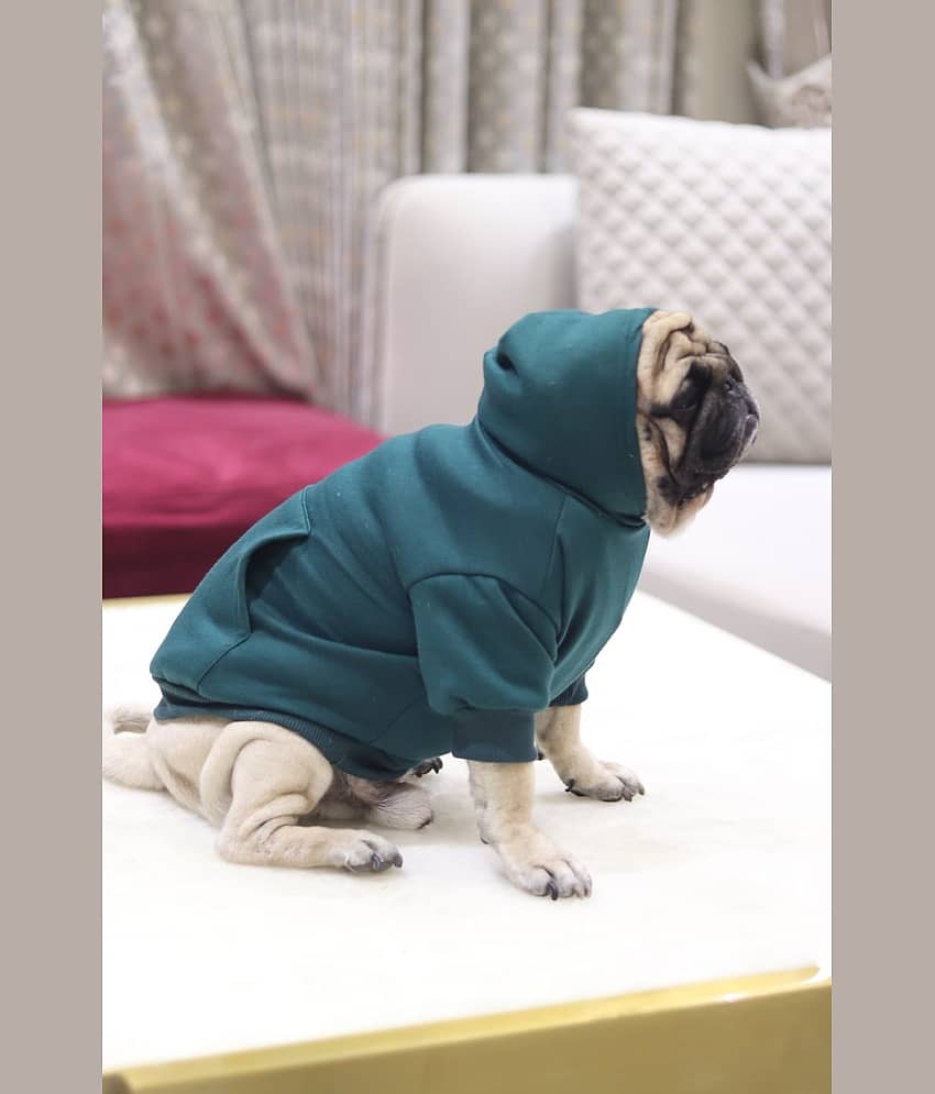 Baeship Studio Black Cotton Dog Large Jacket view 2
