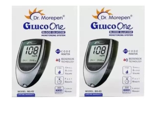 Dr. Morepen Gluco One Blood Glucose Monitoring System view 2