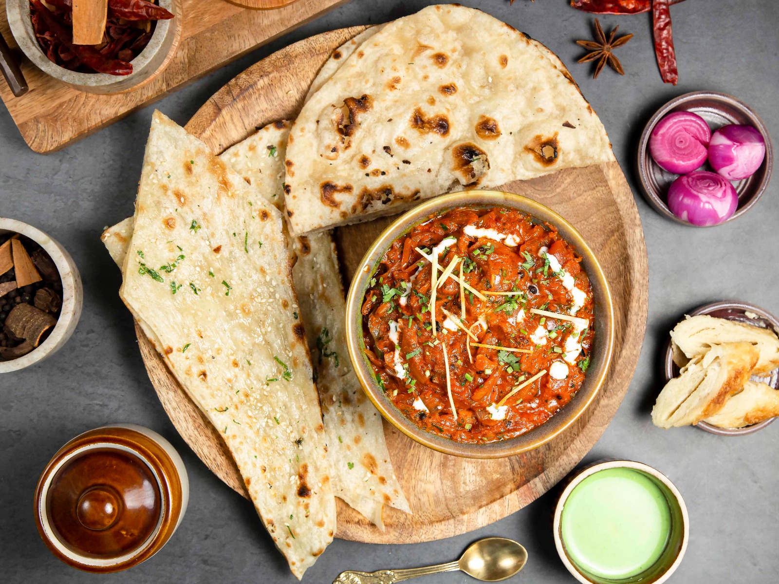 Chicken tikka masala meal