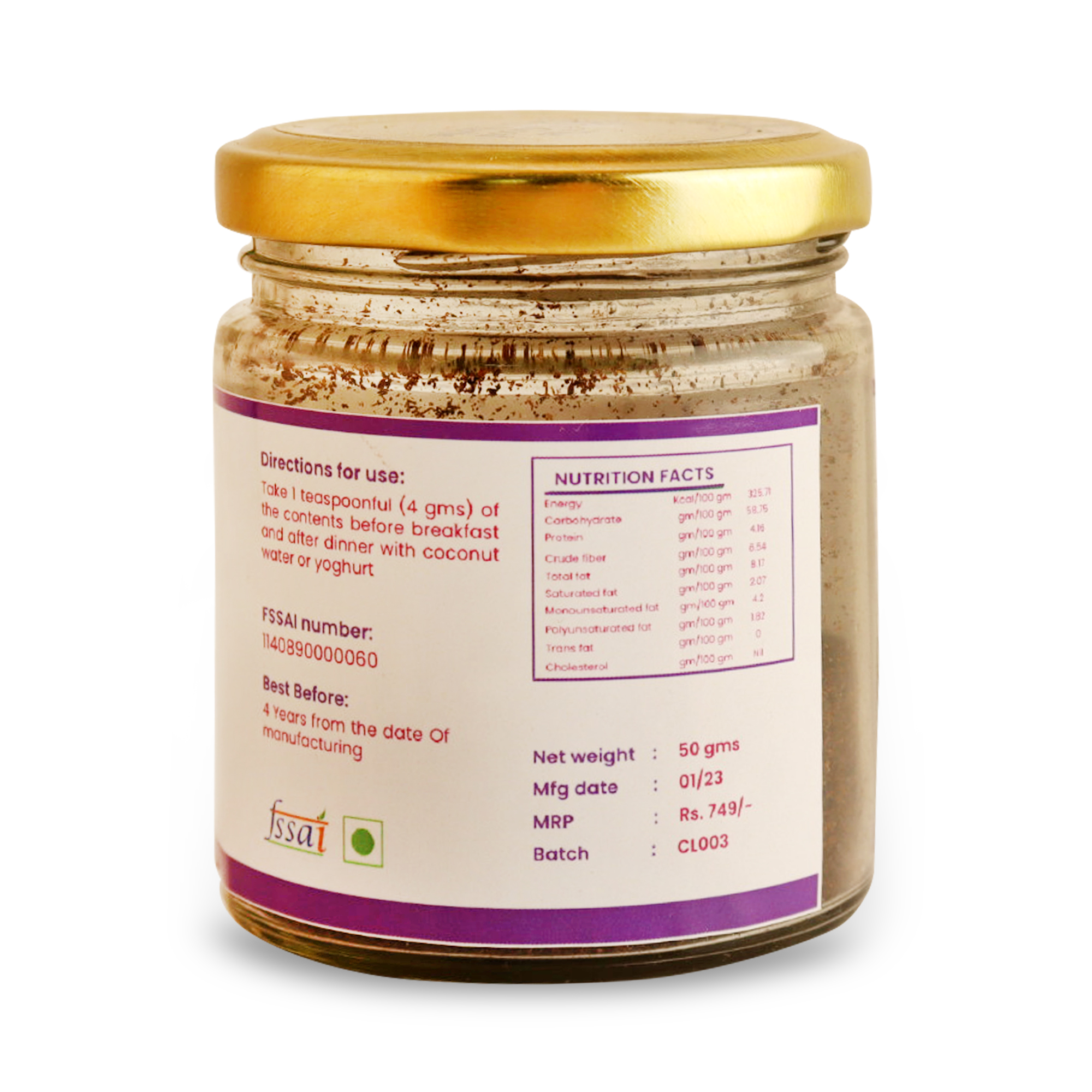The Good Herbs Good 4 Energy, 50 gm view 2