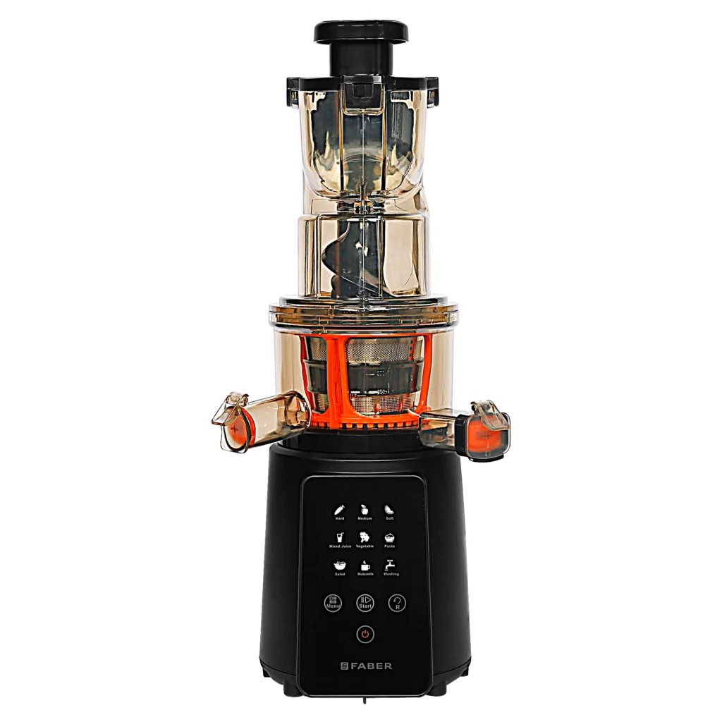Faber Slow Juicer 200 BK - M (Slow Juicer Plus Salad Maker)