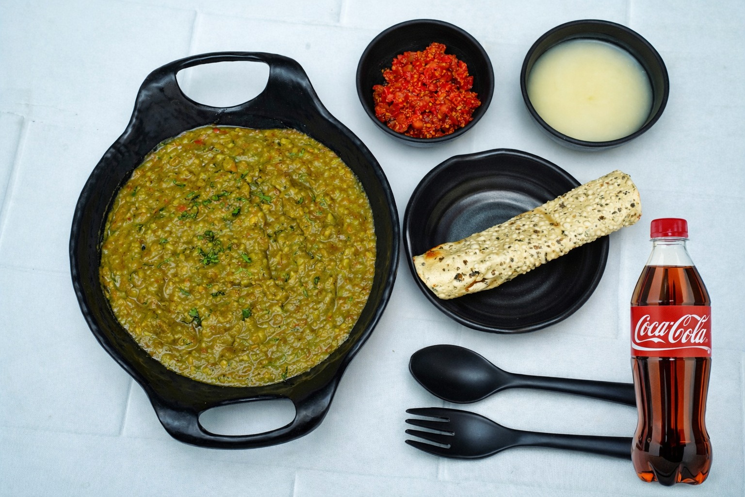 Dal palak khichdi + drink combo