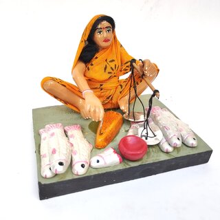 Handicraft Clay Tabile Dcor view 2