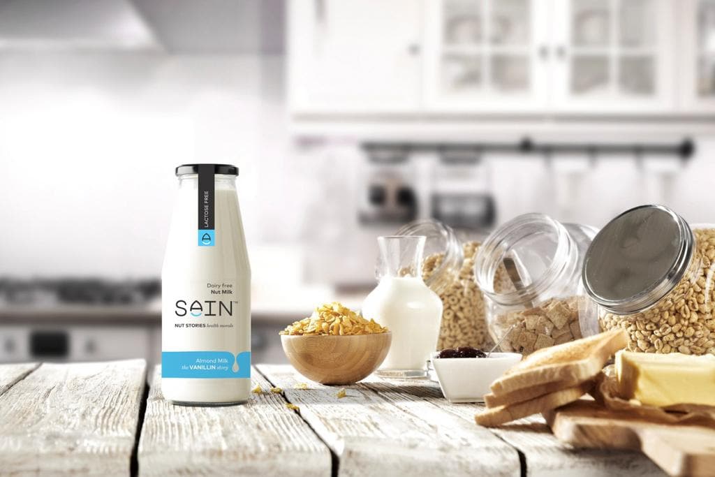 SAIN Almond Drink - The Vanilla Story, 200 ml - 2 Bottles view 2