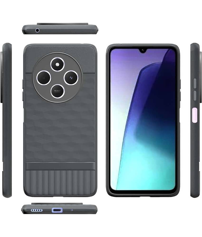 BIG WINGS Shock Proof Case Compatible For Polycarbonate Redmi A4 5G ( Pack of 1 ) view 2