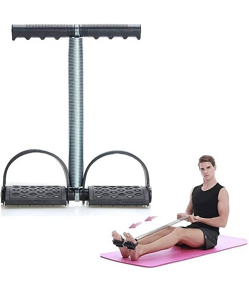 HORSE FIT (2 in 1) Belt + Single Spring Tummy Trimmer for Fat Loss, Weight Loss and Tummy Trimming Exercise for Both Men and Women (Free Size) view 2