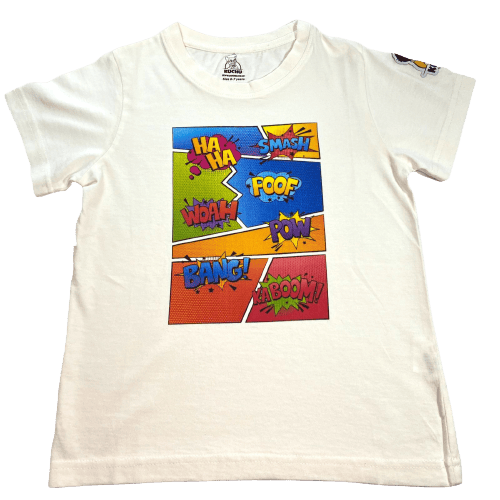KUCHU Unisex Tshirt | Made of Super Combed Cotton-Modal Natural Fiber Better Than 100% Cotton| Soft & Breathable Fabric| Unique Digitally Printed Design |Vibrant Colour | Comic Photoprint view 2