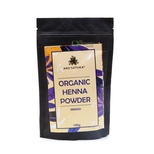 AROT ORGANIC HENNA POWDER - INDIGO 100GM
