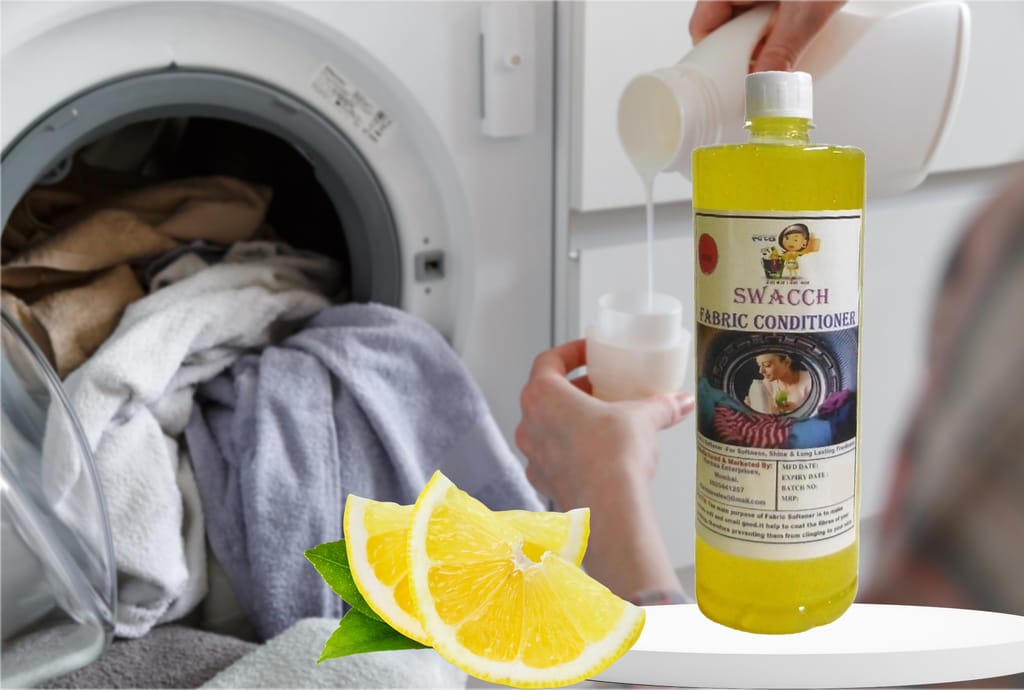 Swacch Fabric Conditioner (1 Litre) Lemon view 2