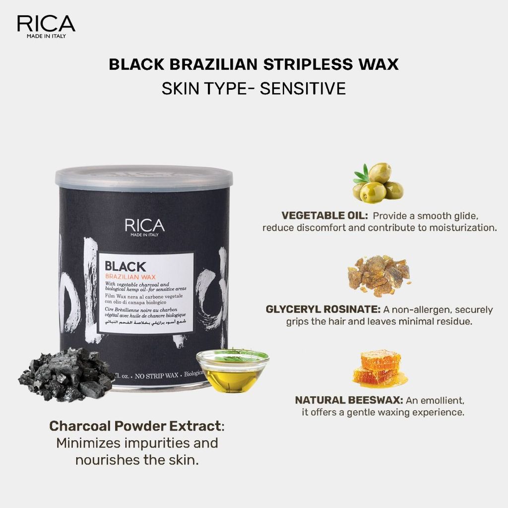 Rica Black Brazilian Wax (800g) view 2