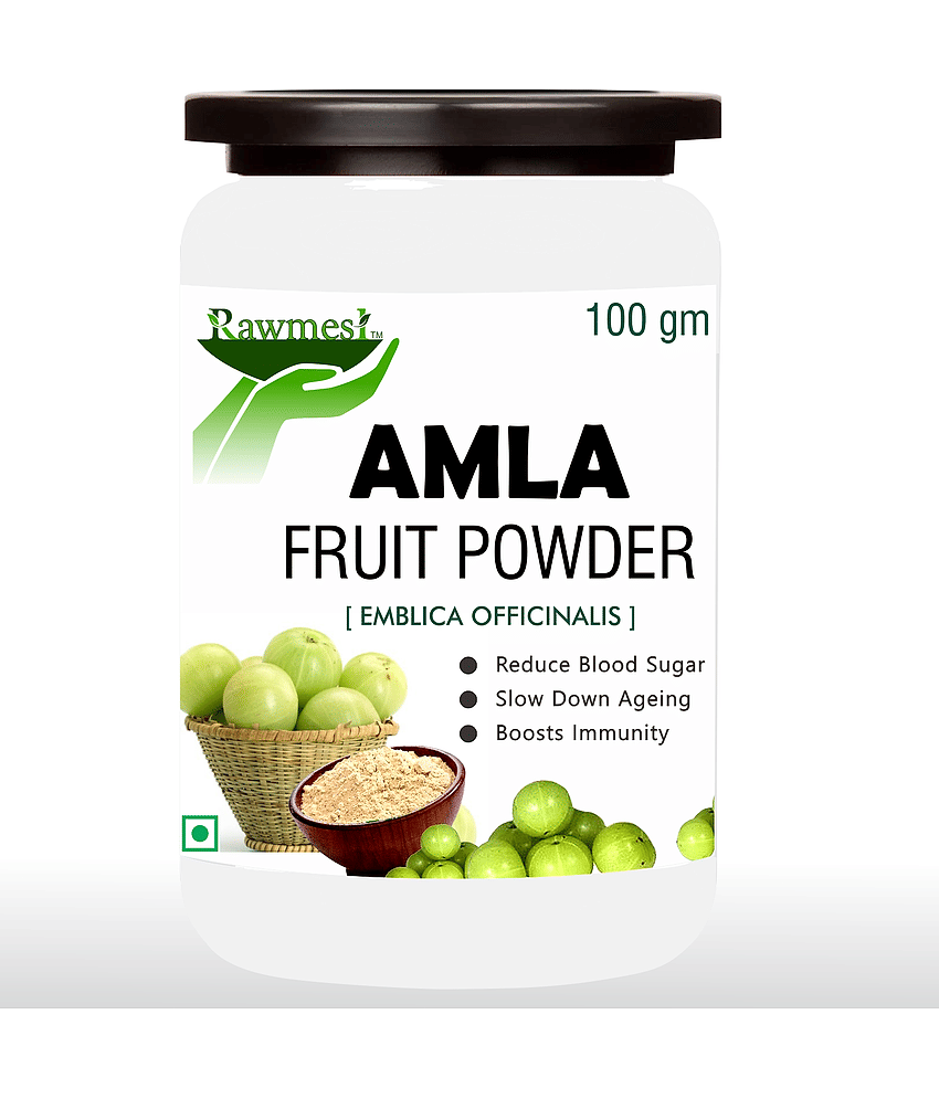 Rawmest 100% Pure Organic Amla Fruit Powder 500 Gm Pack of 5 view 2