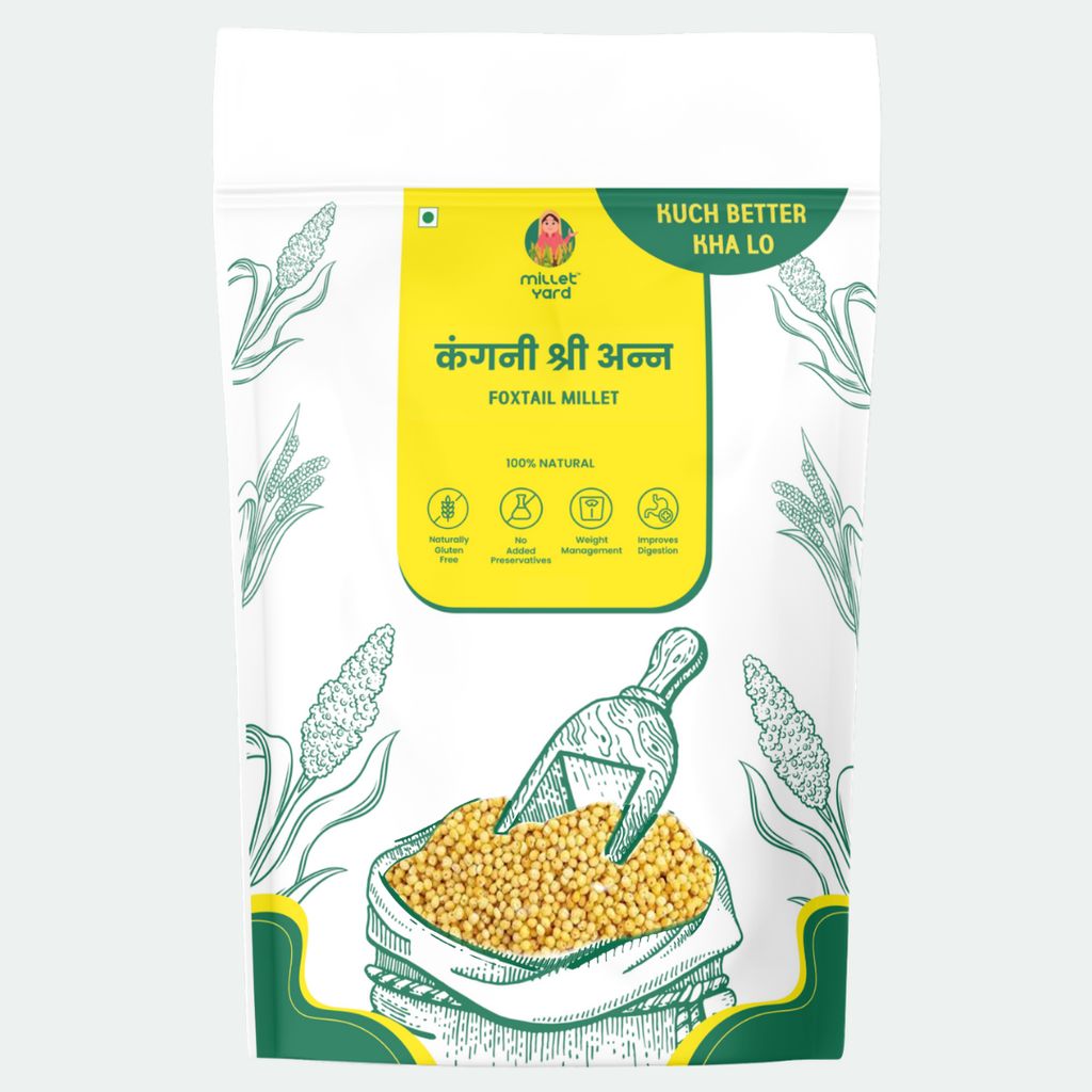 Millet Yard Foxtail Millet shreeanna 500 gram