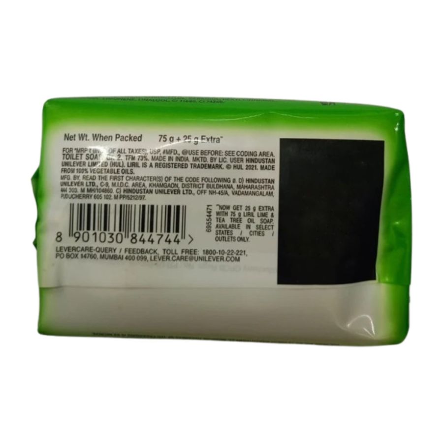 Liril Lime & Tea Tree Oil 100 Gms view 2