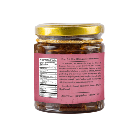 Praakritik Natural Kesar Elaichi Artisan Gulkand 250g view 2