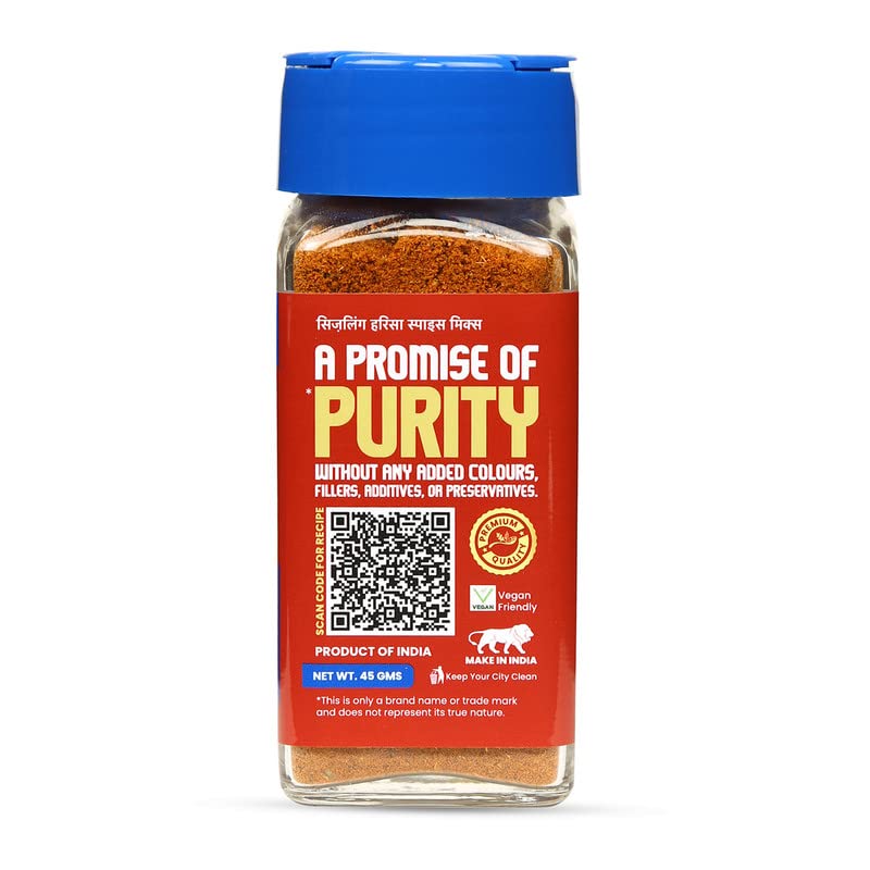 CRISTA Sizzling Harissa Spice Mix, 45 gm view 2
