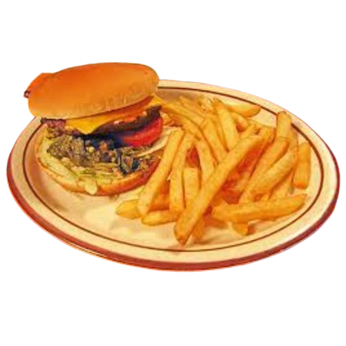 Peri Peri Fries with Mexican Burger